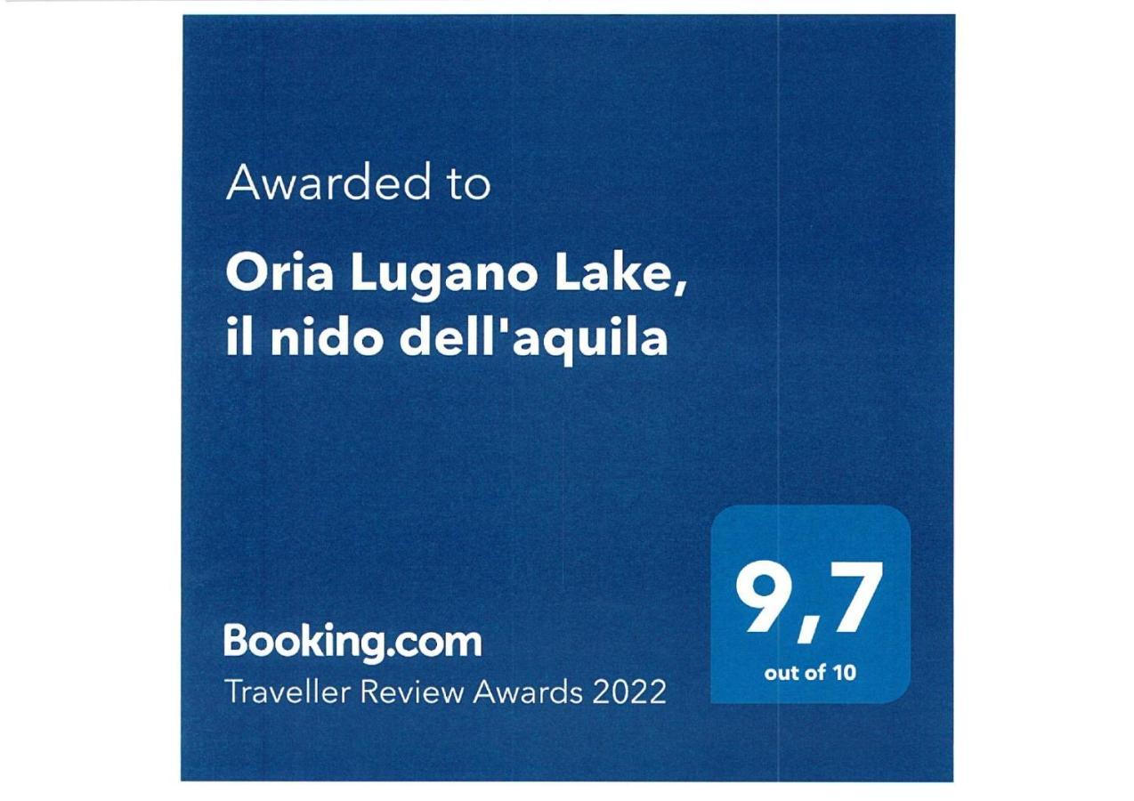 Oria Lugano Lake, Il Nido Dell'Aquila Exterior foto